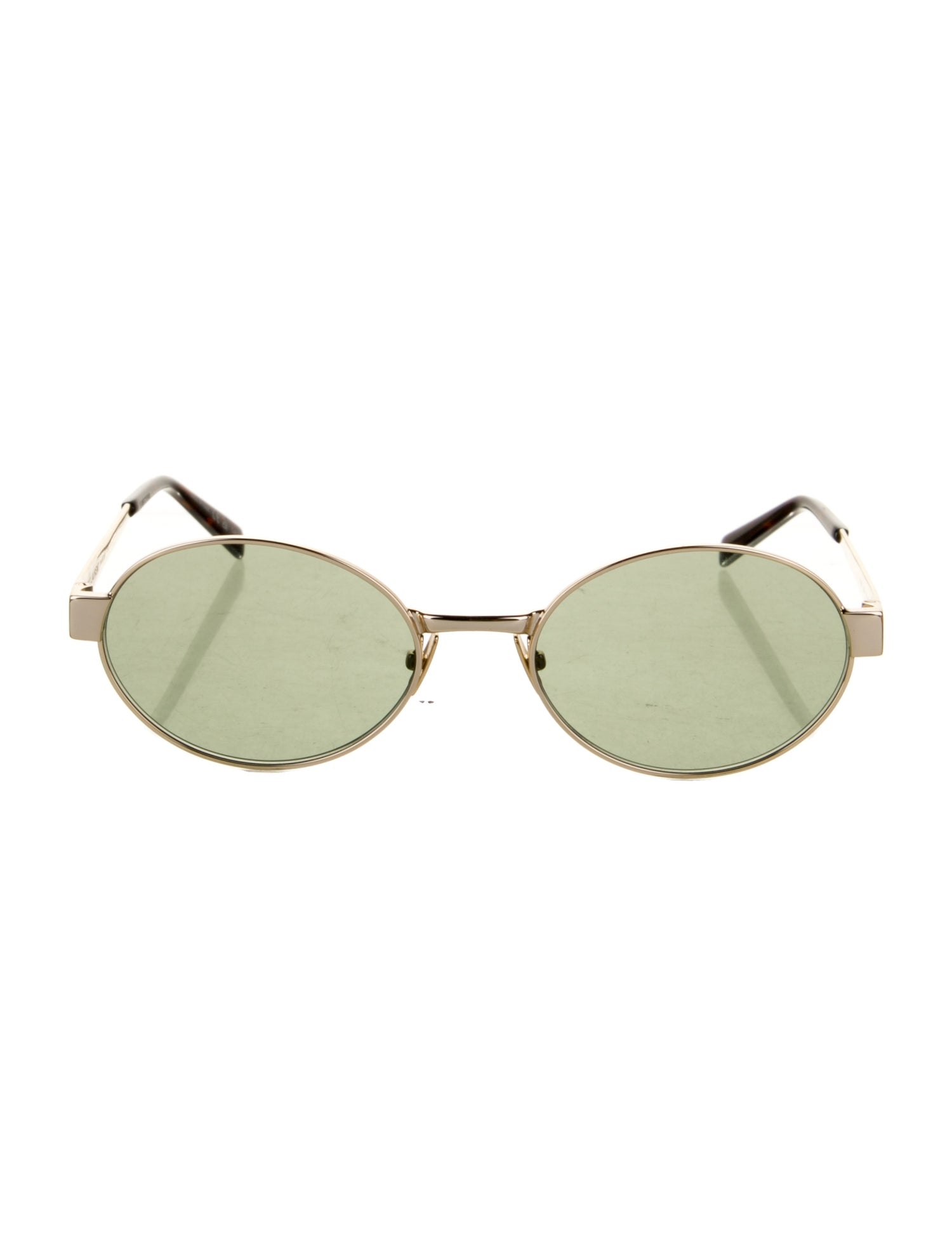 Saint Laurent Round Tinted Sunglasses