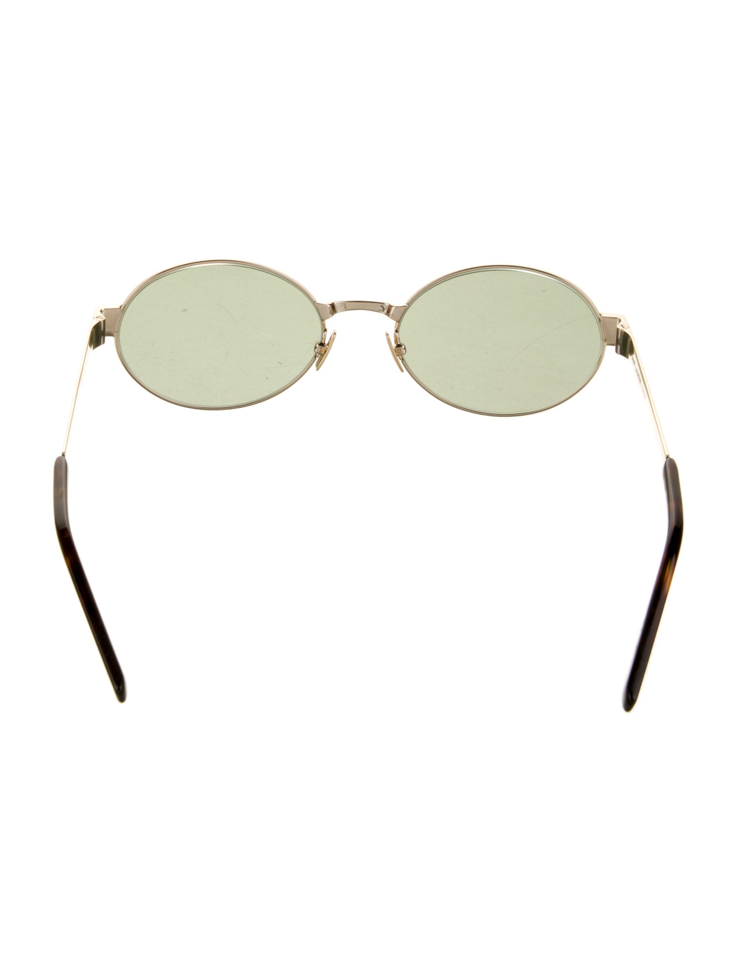 Saint Laurent Round Tinted Sunglasses