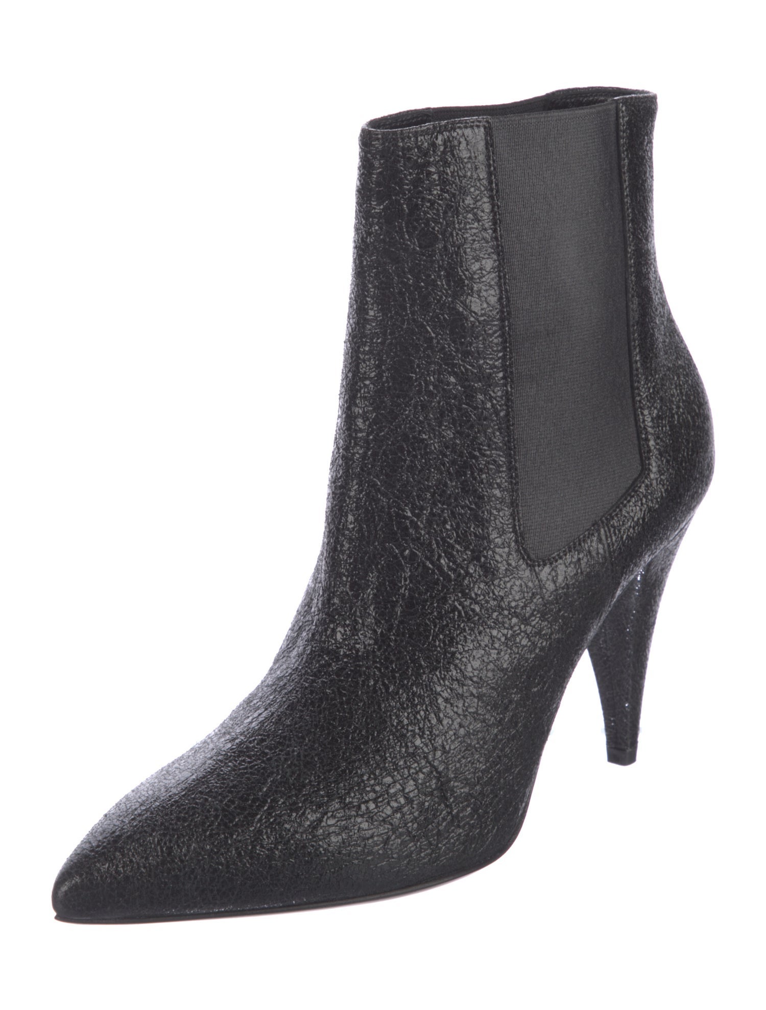 Saint Laurent Leather Chelsea Boots