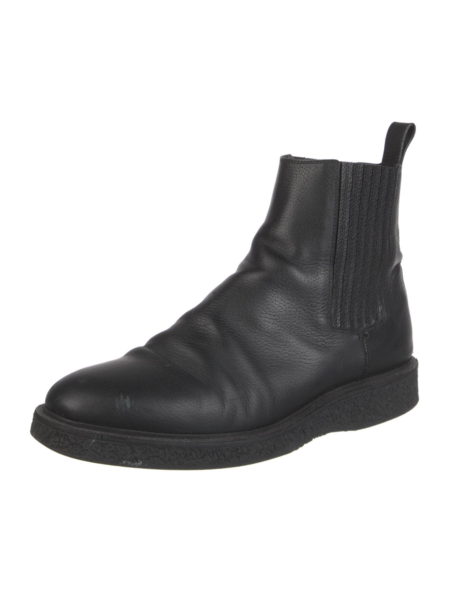 Saint Laurent Leather Chelsea Boots
