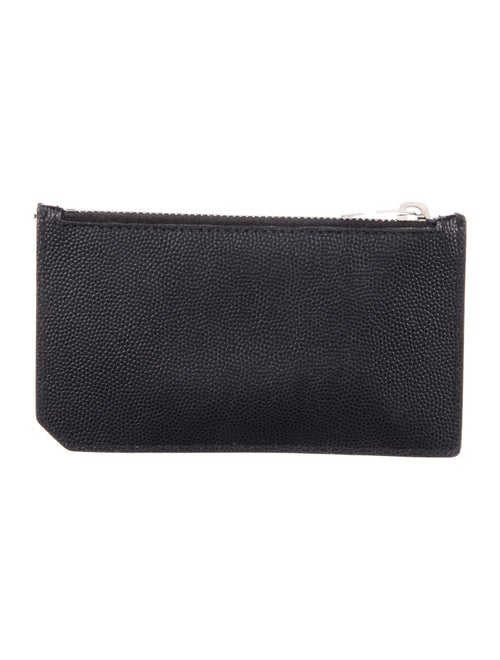 Saint Laurent Leather Card Holder