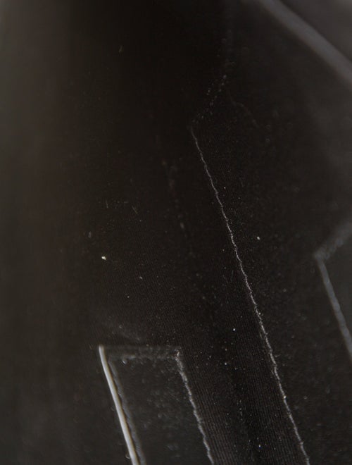 Saint Laurent Chevron Leather Wristlet