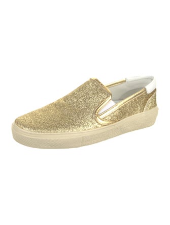 Saint Laurent Glitter Sneakers