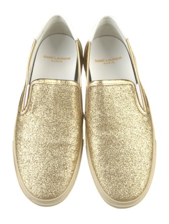 Saint Laurent Glitter Sneakers