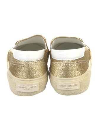 Saint Laurent Glitter Sneakers