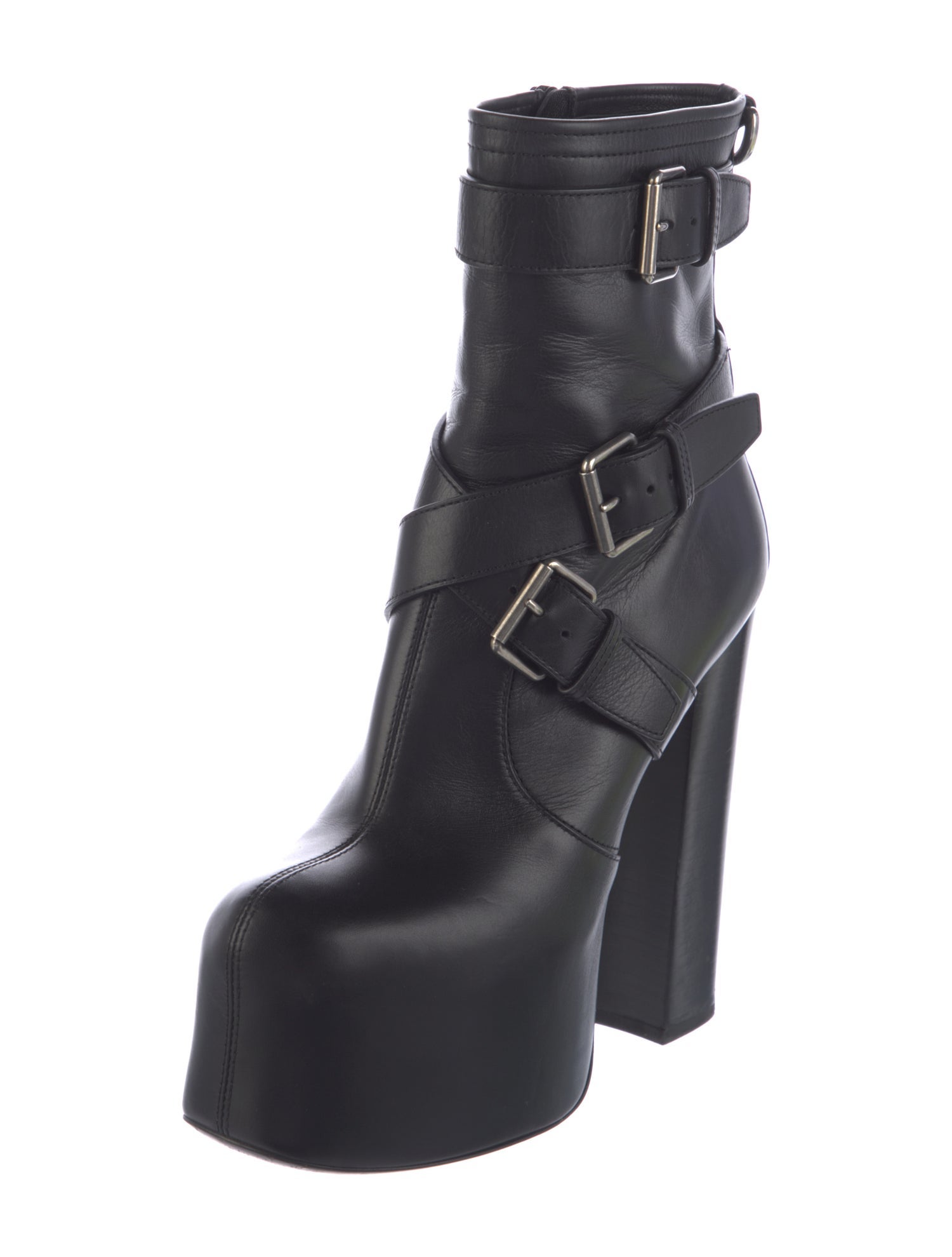 Saint Laurent Leather Boots