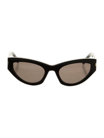 Saint Laurent Cat-Eye Mirrored Sunglasses