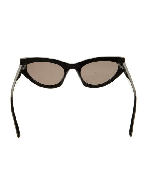 Saint Laurent Cat-Eye Mirrored Sunglasses