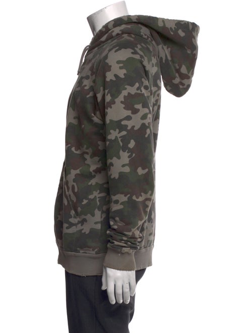 Saint Laurent 2015 Camouflage Print Hoodie