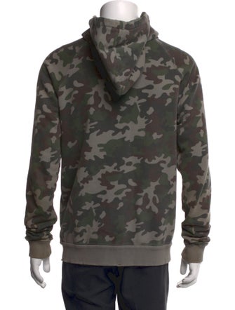 Saint Laurent 2015 Camouflage Print Hoodie
