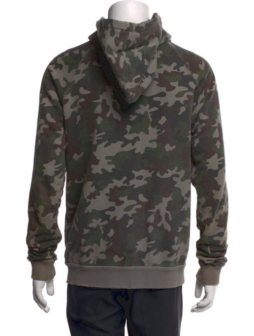 Saint Laurent 2015 Camouflage Print Hoodie