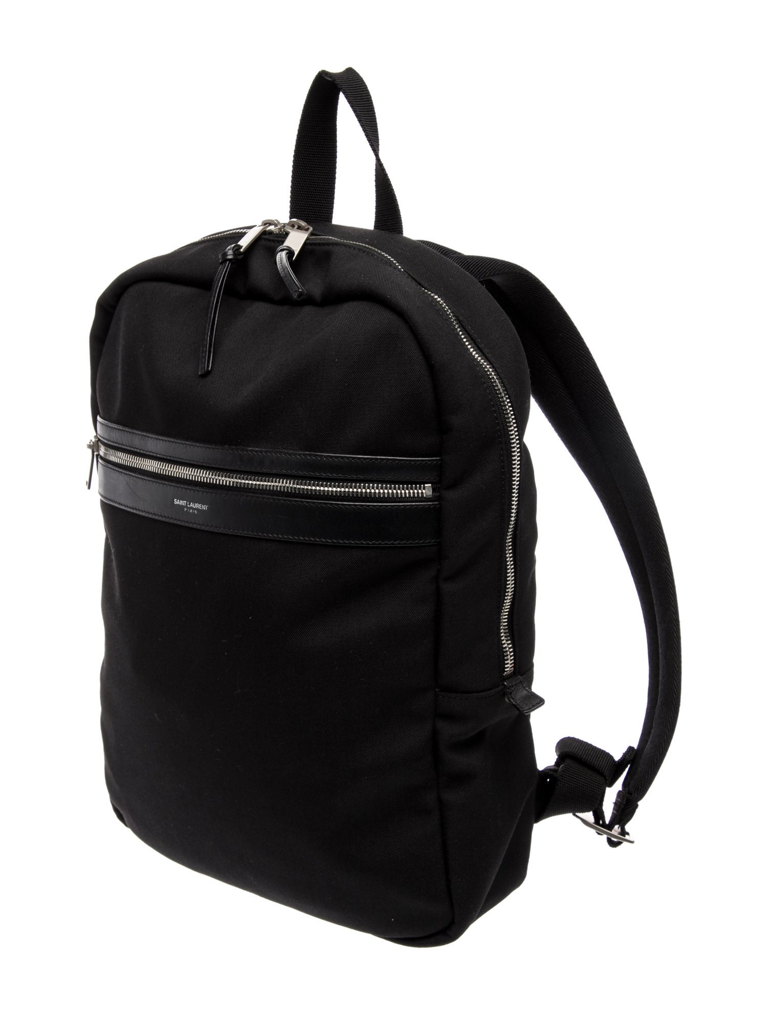 Saint Laurent Canvas City Backpack