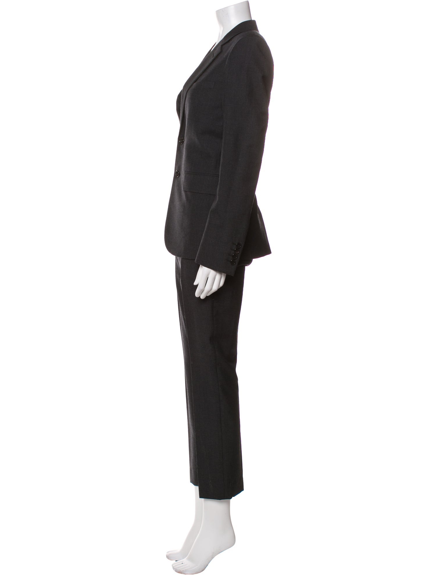 Saint Laurent Virgin Wool Pantsuit