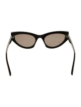 Saint Laurent Cat-Eye Mirrored Sunglasses