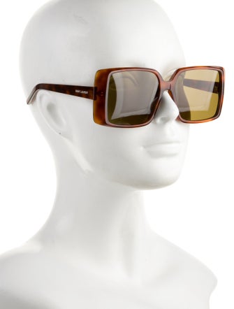 Saint Laurent Square Tinted Sunglasses