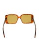 Saint Laurent Square Tinted Sunglasses