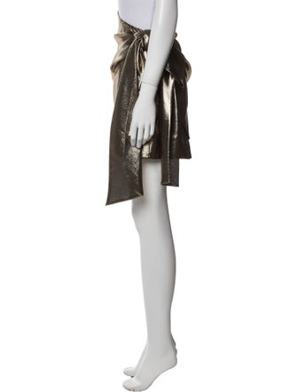 Saint Laurent Silk Knee-Length Skirt