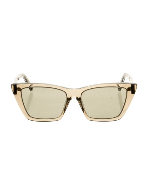 Saint Laurent Wayfarer Mirrored Sunglasses