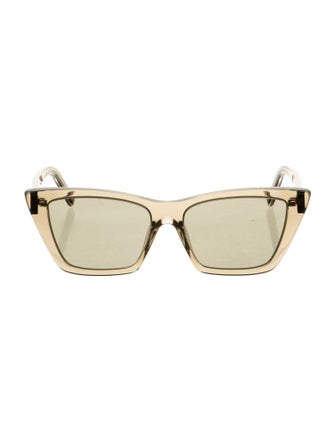 Saint Laurent Wayfarer Mirrored Sunglasses