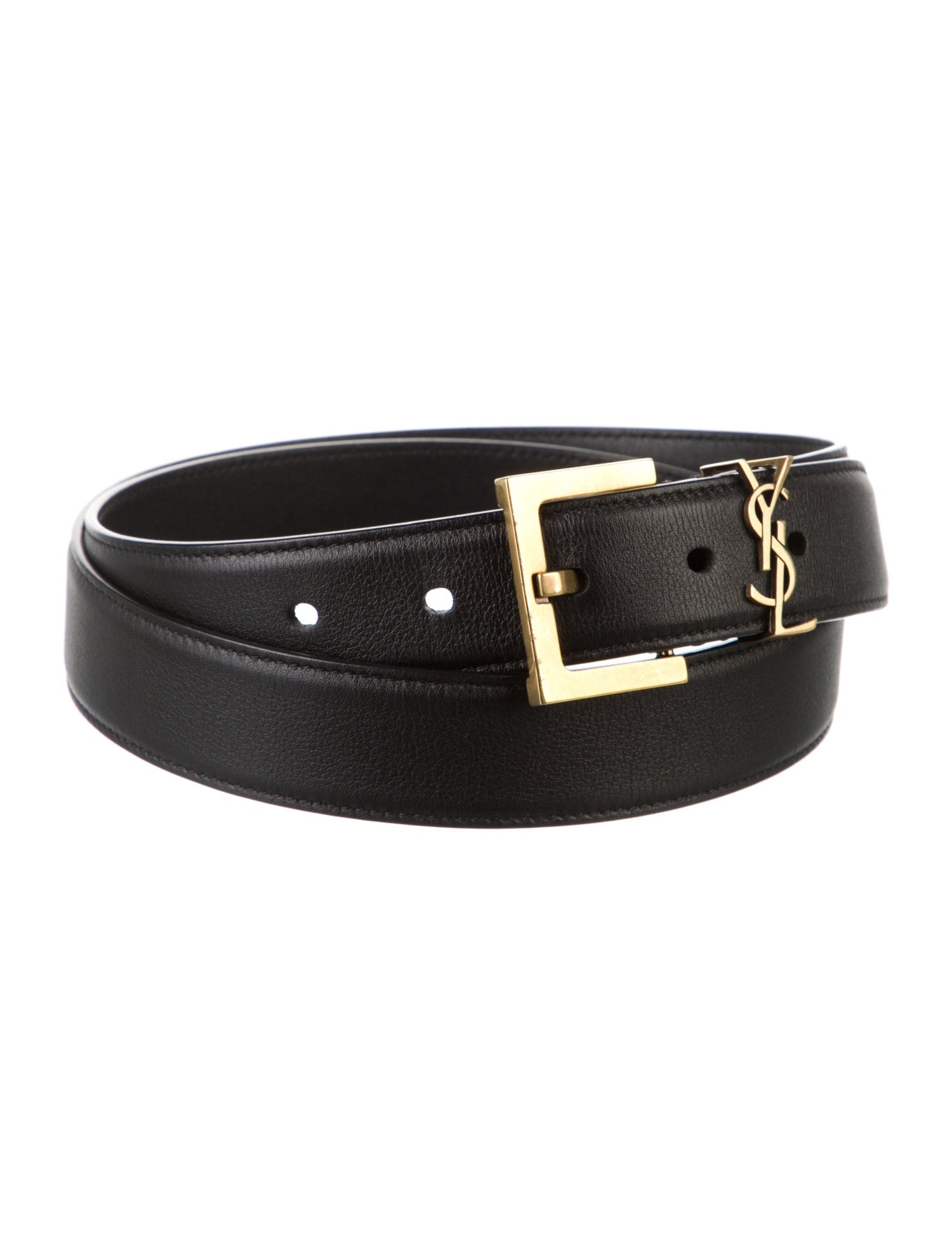 Saint Laurent Leather Belt Kit