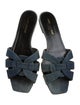 Saint Laurent Denim Slides