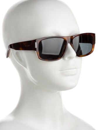 Saint Laurent Square Tinted Sunglasses