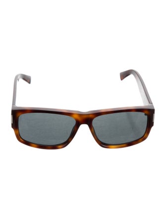 Saint Laurent Square Tinted Sunglasses