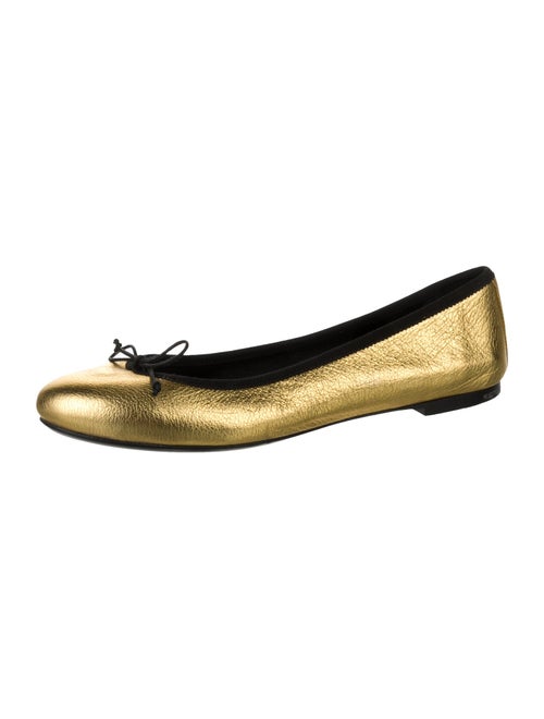 Saint Laurent Leather Ballet Flats