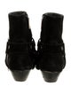 Saint Laurent Suede Western Boots