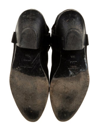 Saint Laurent Suede Western Boots