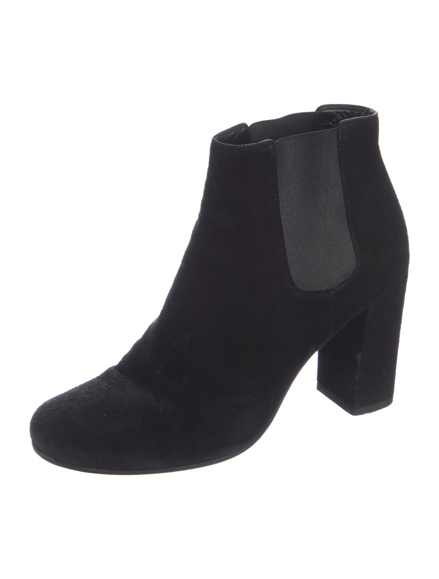 Saint Laurent Suede Chelsea Boots
