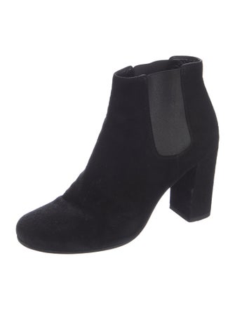 Saint Laurent Suede Chelsea Boots