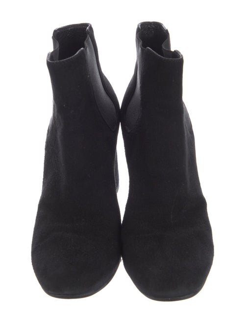 Saint Laurent Suede Chelsea Boots