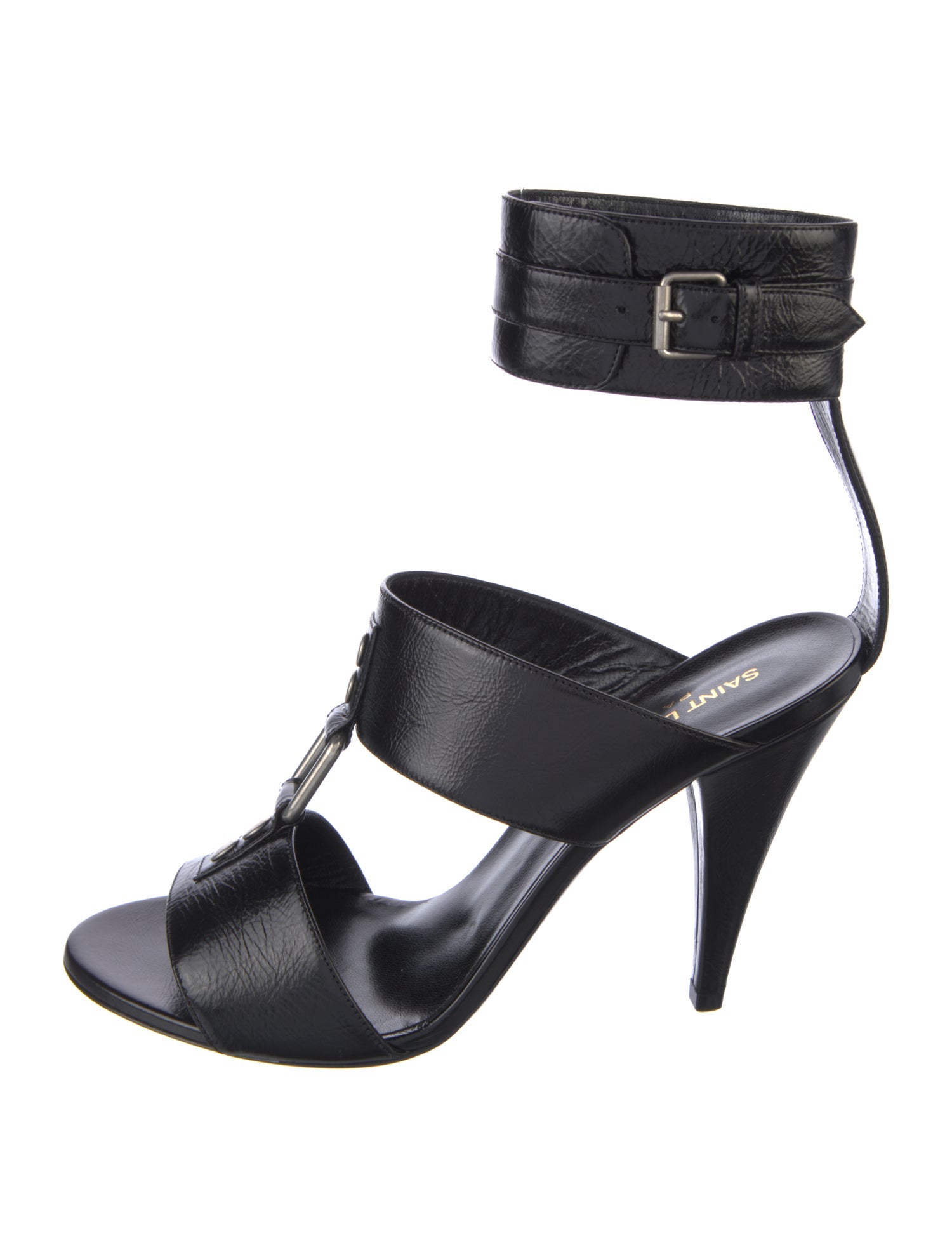 Saint Laurent Leather Gladiator Sandals