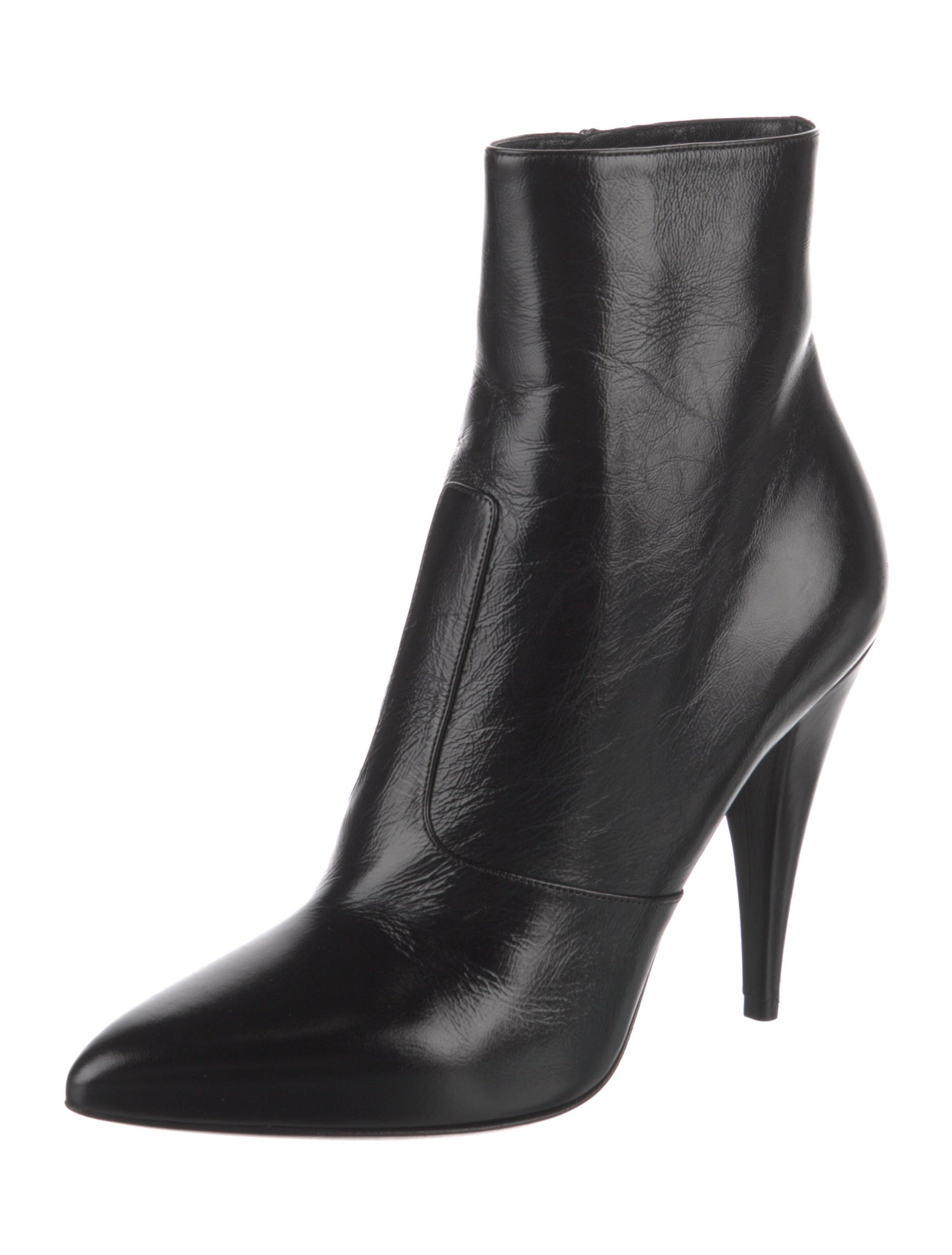 Saint Laurent Leather Boots