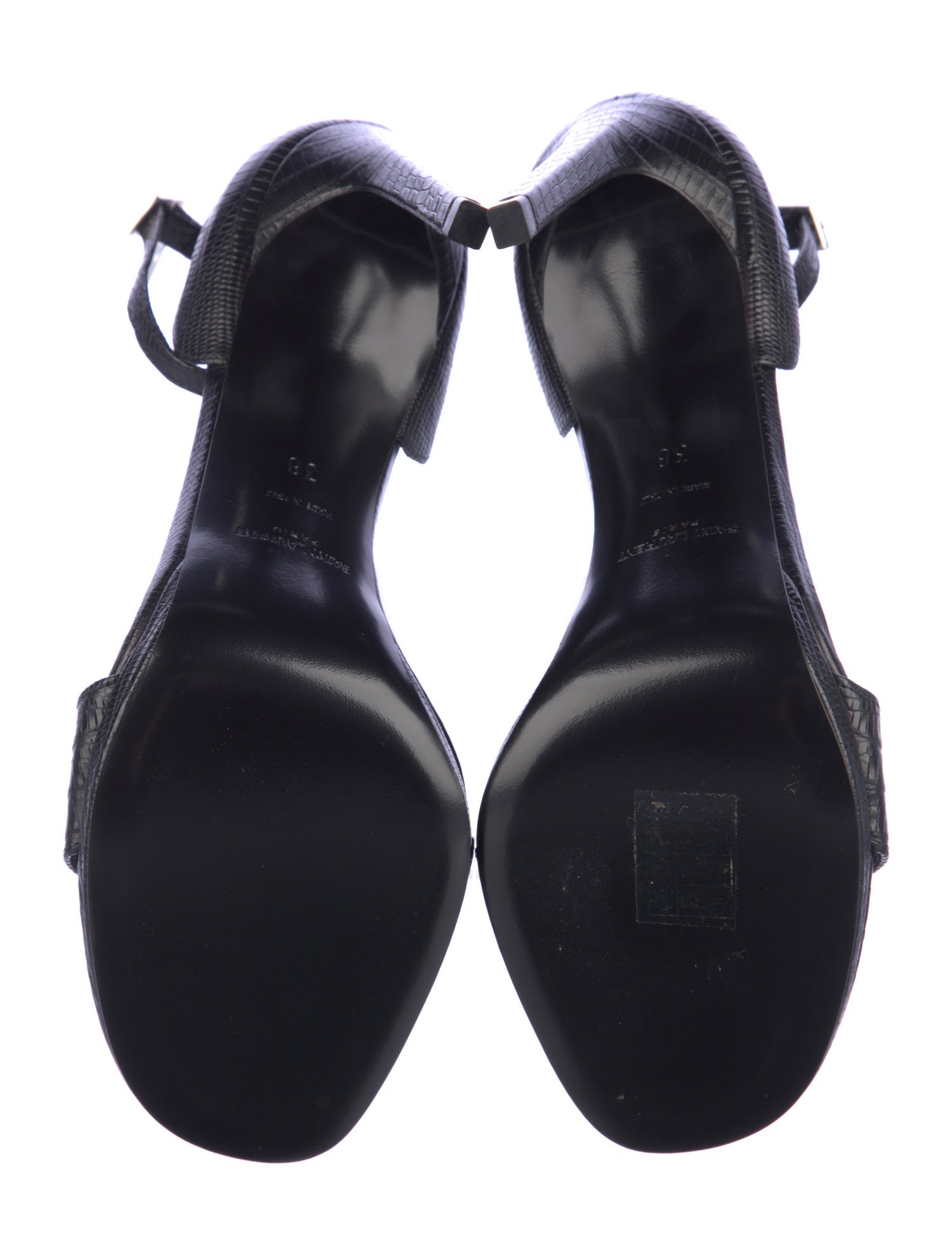 Saint Laurent Leather Sandals