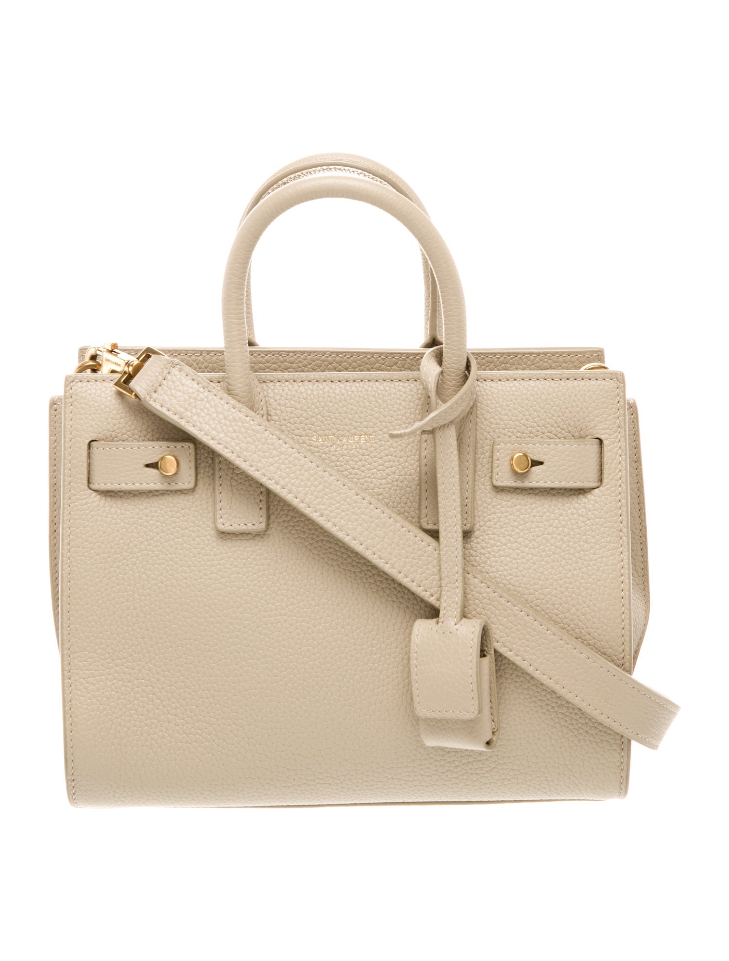 Saint Laurent Leather Sac De Jour