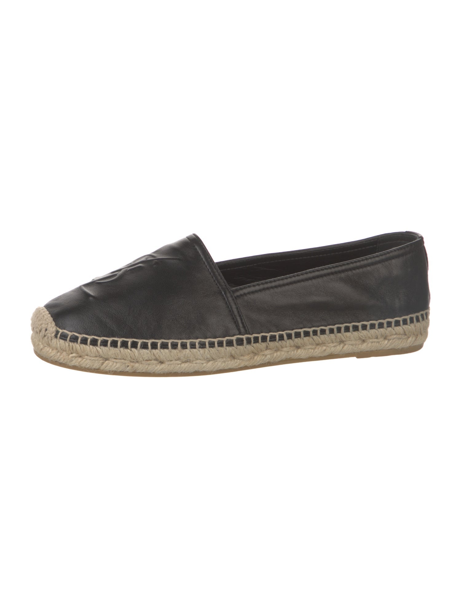 Saint Laurent Leather Espadrilles