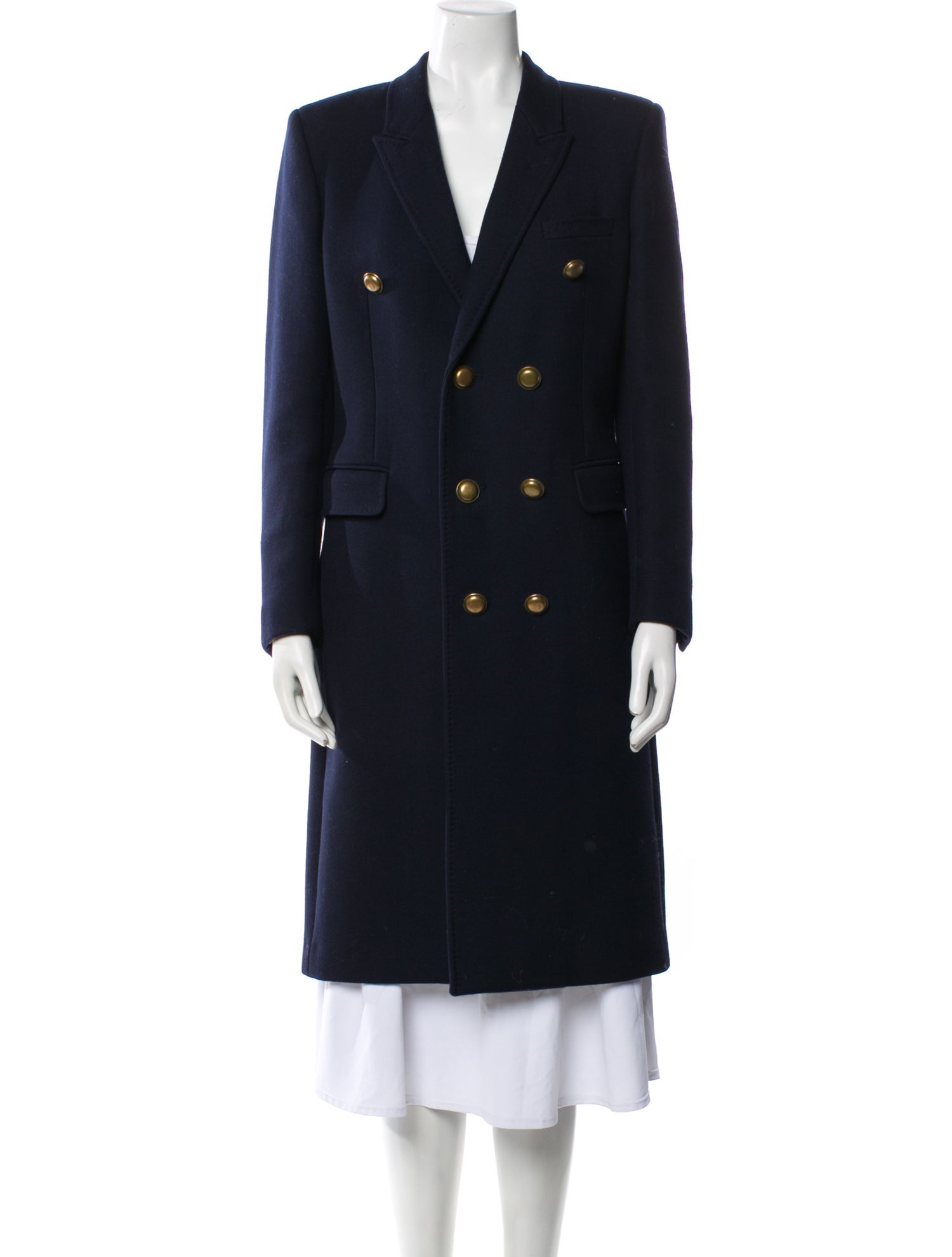 Saint Laurent Wool Coat