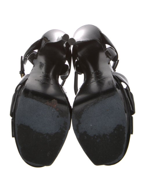 Saint Laurent Patent Leather T-Strap Pumps