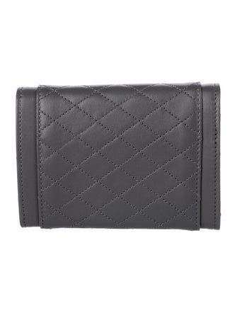 Saint Laurent Leather Compact Wallet