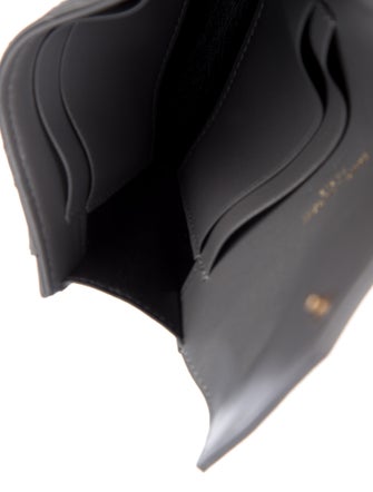 Saint Laurent Leather Compact Wallet