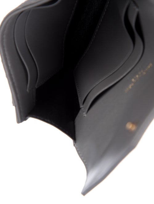 Saint Laurent Leather Compact Wallet