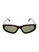 Saint Laurent Square Tinted Sunglasses