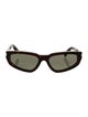 Saint Laurent Square Tinted Sunglasses