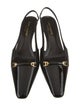 Saint Laurent Patent Leather Slingback Pumps