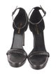Saint Laurent Embossed Leather Sandals