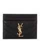 Saint Laurent Leather Card Holder Leather Card Holder