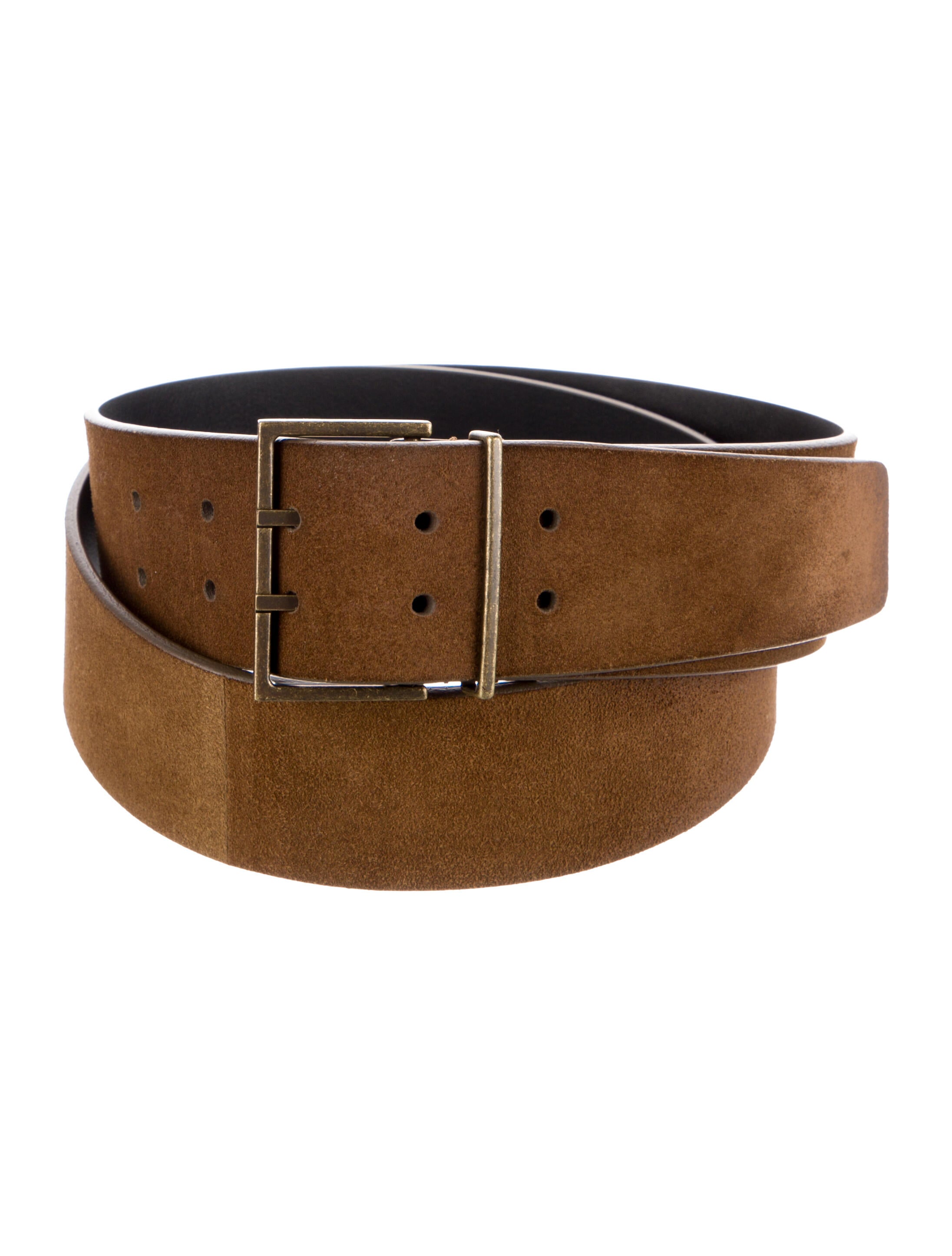 Saint Laurent Wide Suede Belt Kit