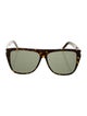 Saint Laurent Square Tinted Sunglasses
